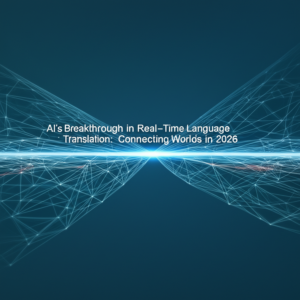 Hero image for article: AI's Breakthrough in Real-Time Language Translation: Connecting Worlds in 2026