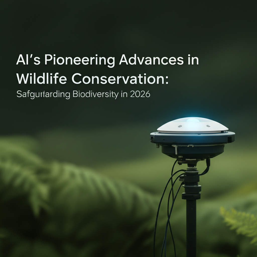 Hero image for article: AI's Pioneering Advances in Wildlife Conservation: Safeguarding Biodiversity in 2026
