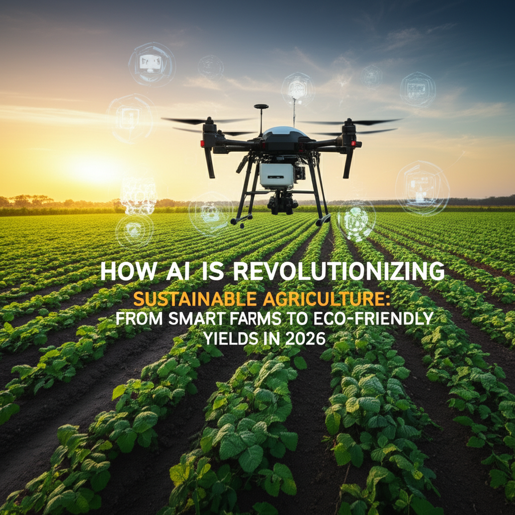 Hero image for article: How AI is Revolutionizing Sustainable Agriculture: From Smart Farms to Eco-Friendly Yields in 2026