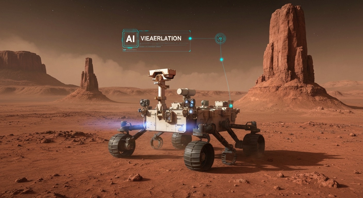 NASA's Perseverance Rover Now Uses AI to Navigate Mars Autonomously